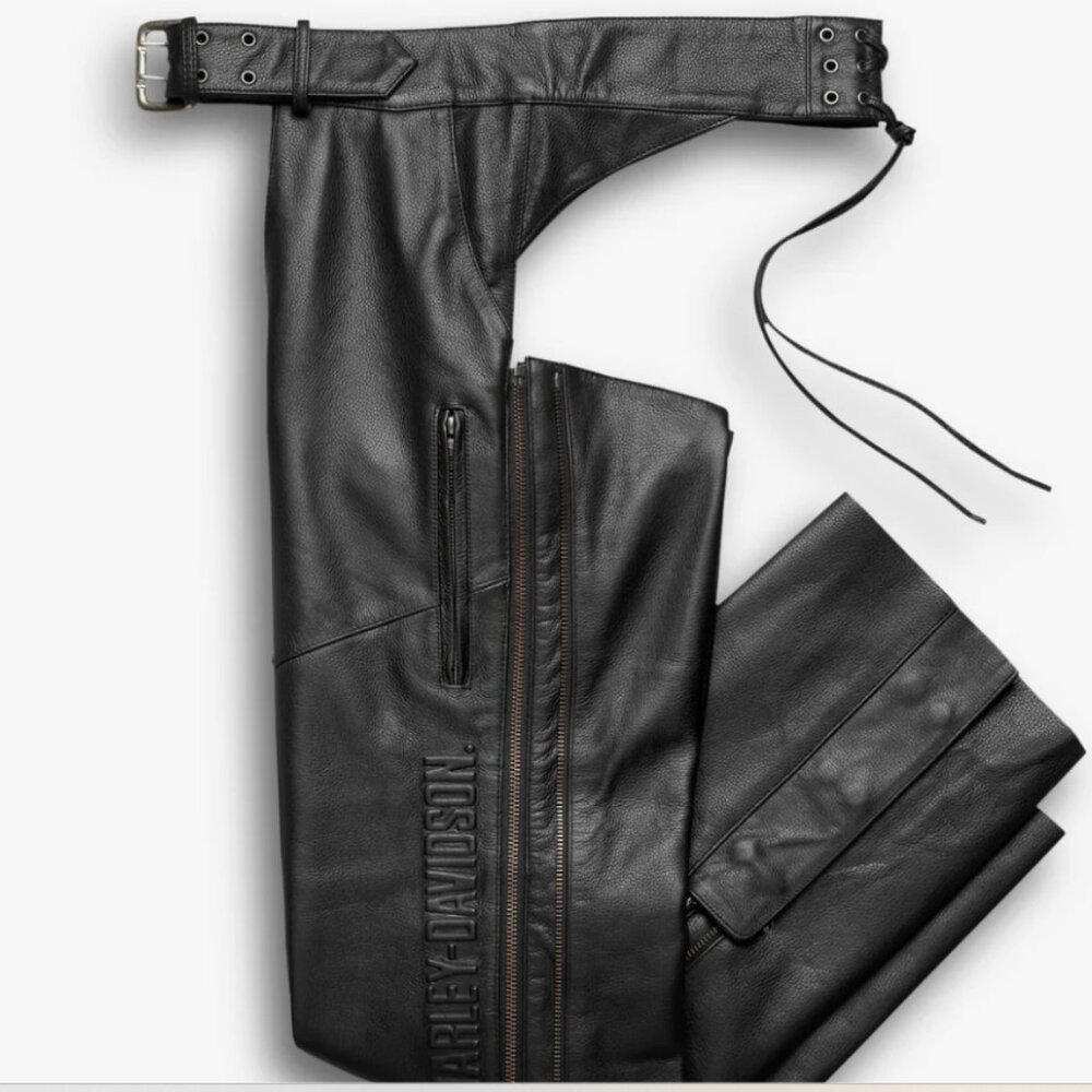 Mens Large Deluxe Harley Davidson Chaps